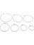 Çelik Ton 30MM 20 Adet 316L Paslanmaz Çelik 15 20 25 30 35MM Hipoalerjenik Altın Yuvarlak Daire Tel Küpe Çemberler Dıy Takı Yapımı Için Bulgular (Yurt Dışından) 1