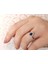 Pırlanta ve Damla Safir Taşlı Yüzük 0417R0048 5