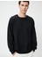 Basic Sweat Bisiklet Yaka Dikiş Detaylı Uzun Kollu 2