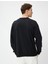 Basic Sweat Bisiklet Yaka Dikiş Detaylı Uzun Kollu 4