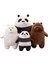 Kafadar Ayılar Boz Ayı We Bare Bears Peluş Oyuncak Uyku ve Oyun Arkadaşı 50 cm 2