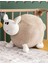 Koyun Figürlü Dolgulu Peluş Bebek Kırlent 51 cm Uyku ve Oyun Arkadaşı Peluş Yumuşak Oyuncak 2