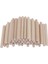 Craft Için Ahşap Dübel Çubukları 5cm - 50 Adet Sağlam Balsa (Yurt Dışından) 2