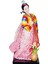 Geyşa Heykelcik 12 "ayakta Hanbok Minyatür Figürleri ve (Yurt Dışından) 1
