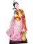 Geyşa Heykelcik 12 "ayakta Hanbok Minyatür Figürleri ve (Yurt Dışından) 4
