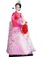Geyşa Heykelcik 12 "ayakta Hanbok Minyatür Figürleri (Yurt Dışından) 2