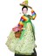 Geyşa Heykelcik 12 "ayakta Hanbok Minyatür Figürleri Şil (Yurt Dışından) 1