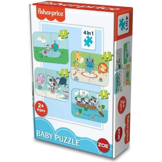 Fisher-Price Fisher Price Baby Puzzle 4in1