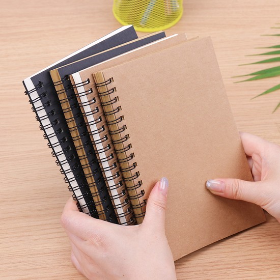 Stil 2 Retro Spiral Bobin Eskiz Defteri Kraft Kağıt Defter Fiyatı