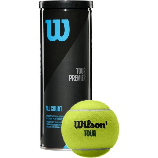 Wilson Tenis Topu Tour Premier All Ct 3 Lü WRT109400
