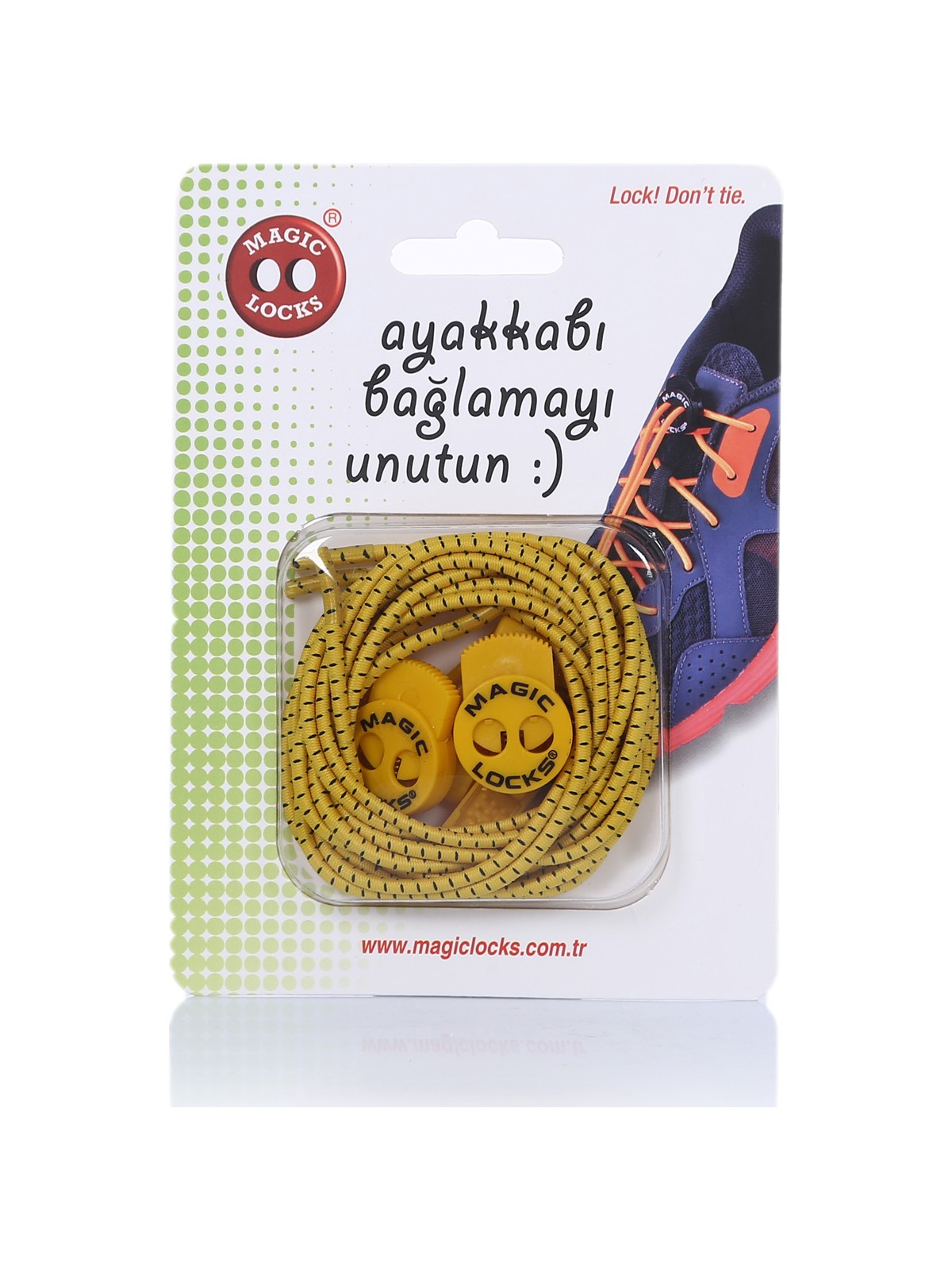 Magic Locks Akıllı Bağcık Yuvarlak- SIYAH-6A1 - Görsel 5