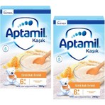 Aptamil Sütlü Ballı Irmikli Tahıl Bazlı Kaşık Maması 250 gr x 2 Adet