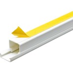 Mutlusan 16 x 16 mm Yapışkanlı Kablo Kanalı 6 m Pratik Kullanım İçin Dayanıklı Malzeme