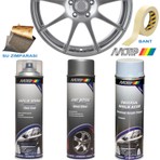 Motip Akrilik Jant Boyası -  Boyama Seti Vernik + Astar 500 ml
