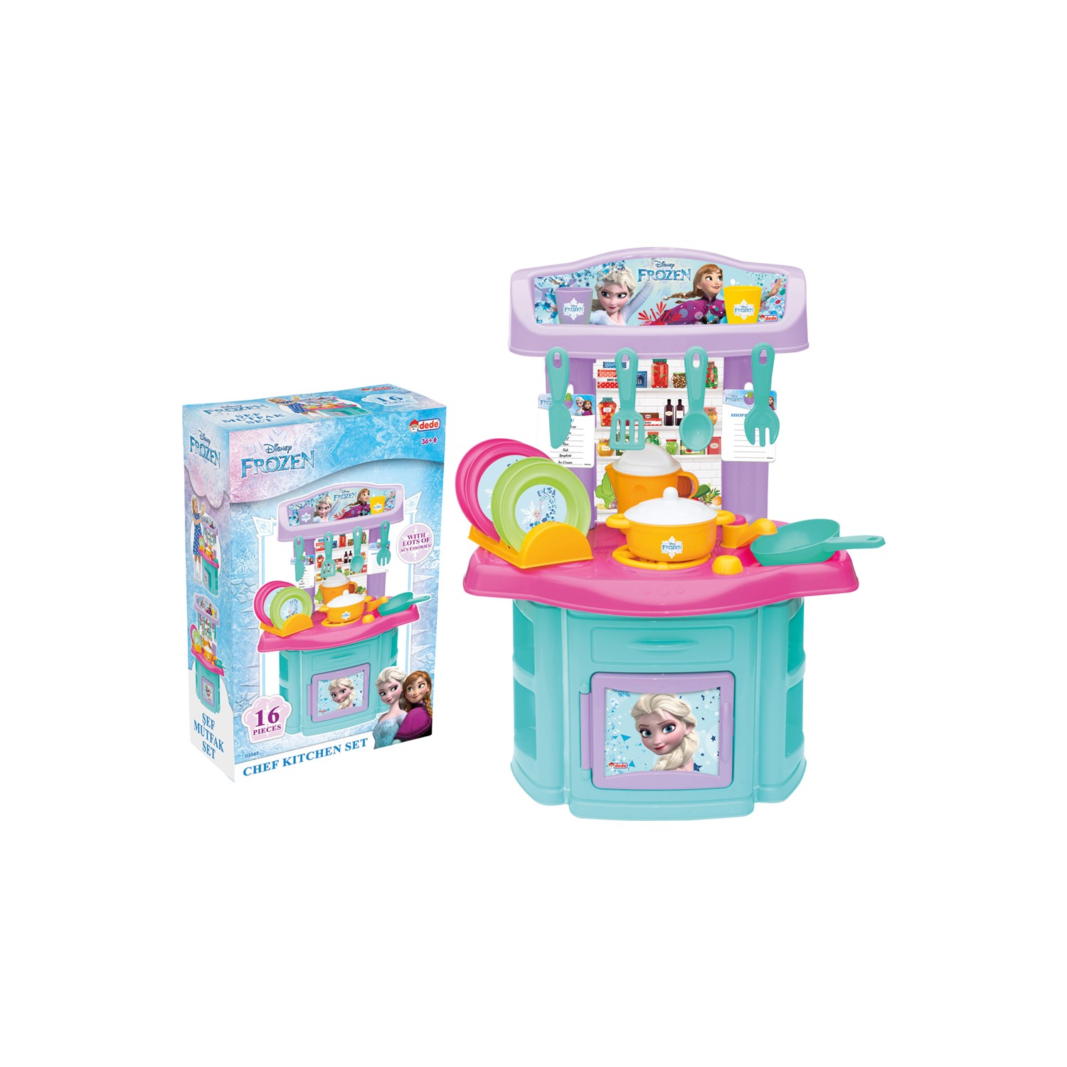dede frozen karlar ulkesi sef mutfak elsa anna oyuncak fiyati