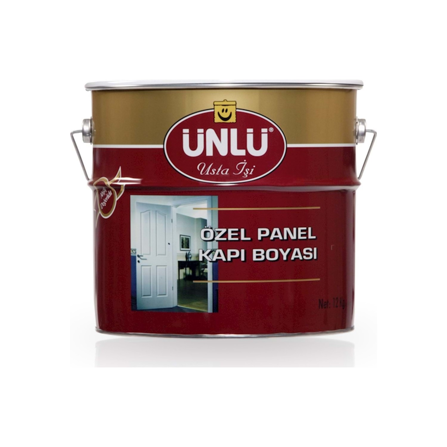 ÜNLÜ BOYA Ünlü Selülozik Özel Panel Kapı Boyası Inci Beyazı Fiyatı