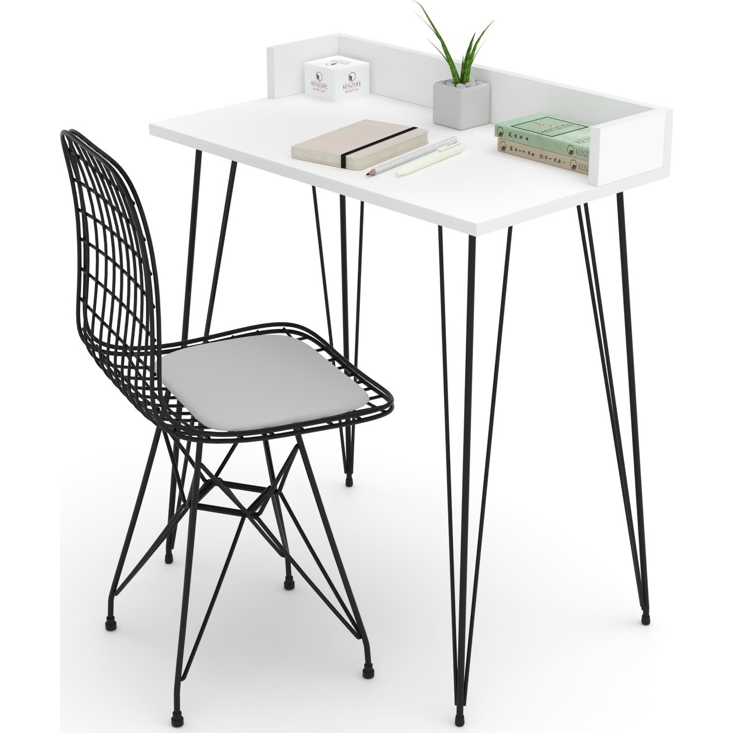 Knsz Ofis Masa Sandalye Takımı Key 075<em>070</em>40 Byz