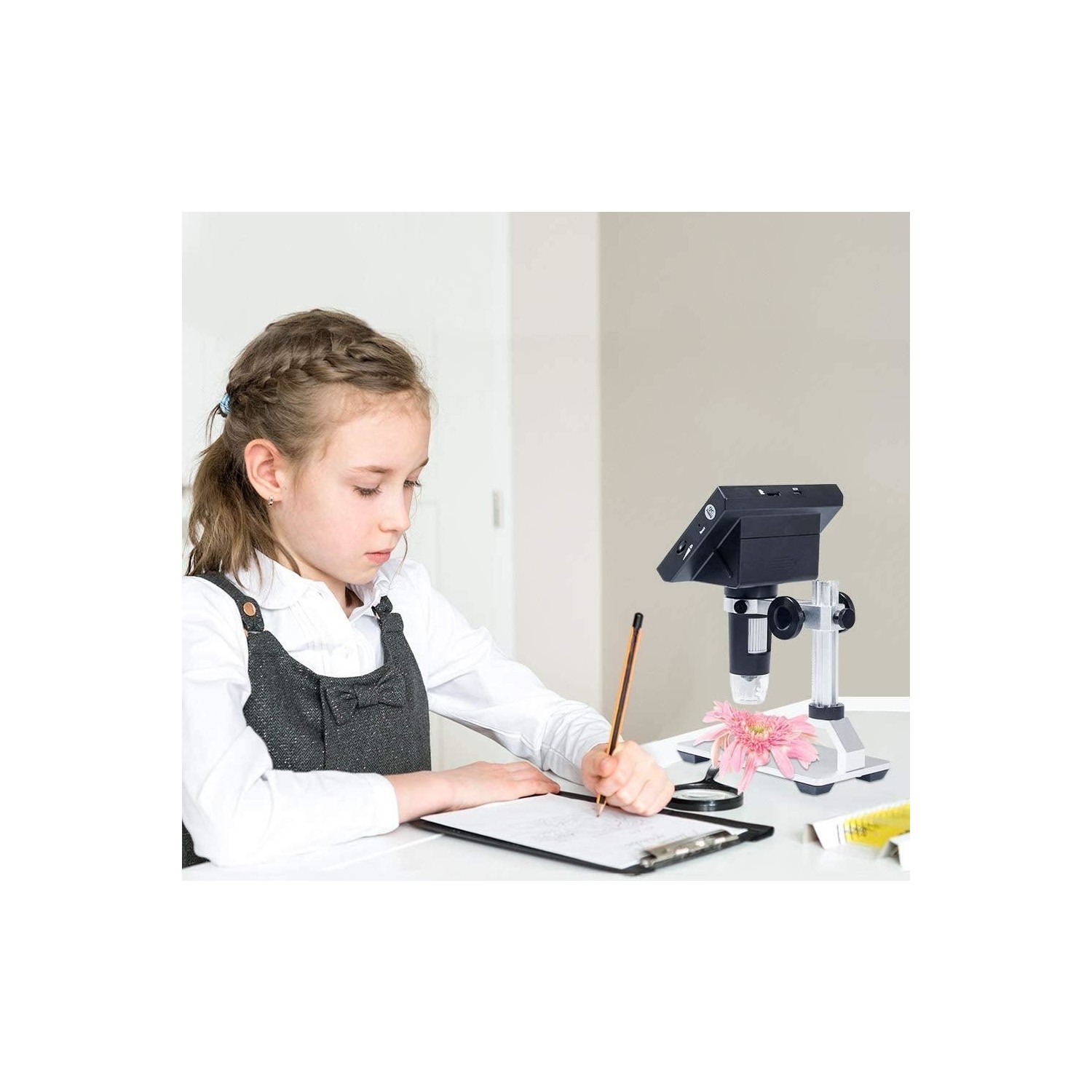 Annlov LCD Digital Microscope 4.3 Inch Handheld Electronic Fiyatı