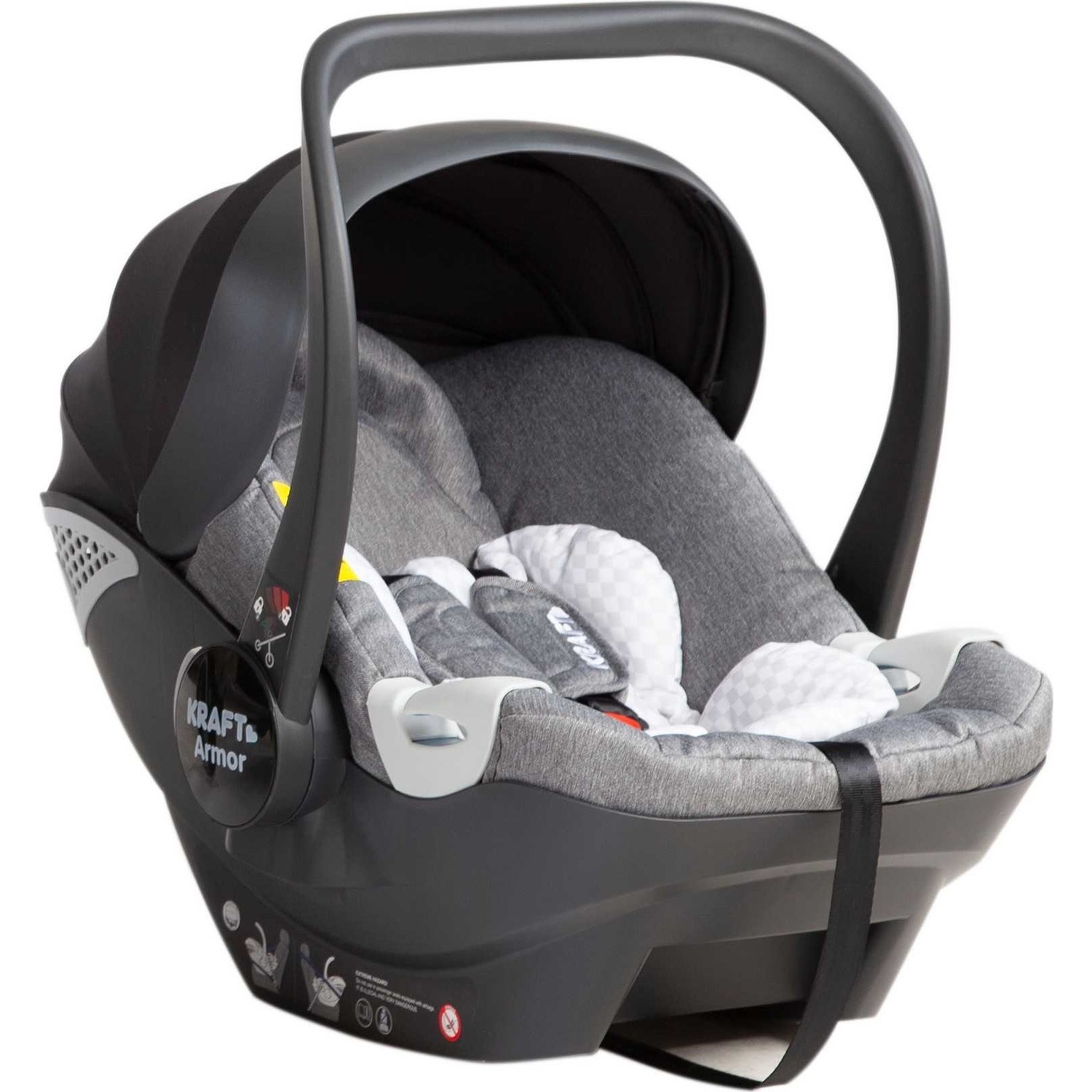 Kraft Onyx Travel Sistem Bebek Arabası Dark Grey Fiyatı