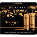 Slazenger Parfüm Gold Edt 125 ml + 150 ml Erkek Deodorant Set