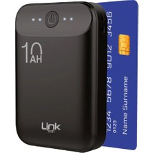 Linktech ST10 Mini Çift USB Girişli 10000 mAh Powerbank