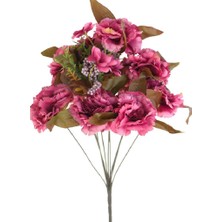 Nettenevime Yapay Çiçek Karanfil Büyük Demet Aranjmanı Fuşya