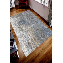 Modanoiva Kaymaz Dot Taban Yıkanabilir  Dijital Baskı Düz Eskitme Desenli Salon Halısı 80 x 120