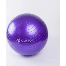 Clifton 65 cm Pilates Topu Dura-Strong Deluxe Fitilli Pilates Top + Pompa