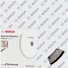 Bosch - Ekonomik Seri 9+1 Genel Yapı Malzemeleri Için Elmas Kesme Diski 180 mm Turbo