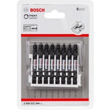 Bosch - Impact Control Serisi Çift Taraflı Vidalama Ucu 8'li Set *65MM