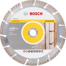 Bosch - Standard Seri Genel Yapı Malzemeleri Için Elmas Kesme Diski 230 mm