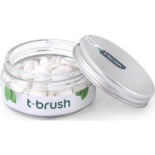 T-Brush Nane Aromalı Diş Macunu Tableti-Florürsüz