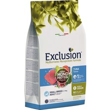 Exclusion Monoprotein Düşük Tahıllı Ton Balıklı ve Narlı Küçük Irk Yetişkin Köpek Maması 7 kg