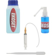 Ekoset Nozzle Cleaner Tıkalı Kartuş Kafa Açıcı Solüsyon Seti Tüm Yazıcılar Için