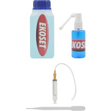 Ekoset Nozzle Cleaner Tıkalı Kartuş Kafa Açıcı Solüsyon Seti Tüm Yazıcılar Için