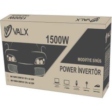 Valx INV-150024 1500W 24V Power Inverter