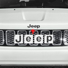 Ipg Jeep Grand Cherokee Ön ve Arka Jeep Amblem Sticker Set