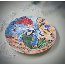 Süreyya Art Design Özel El Boyama Seramik Tabak