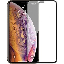 CoverZone Apple iPhone 12 Pro Tam Kapatan Kavisli Cam Siyah