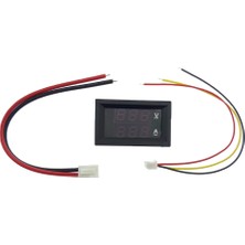 Intec Dijital Voltmetre Ampermetre Dc 0-100V 10A