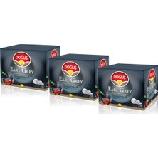 Doğuş Earl Grey Demlik Poşet Çay 250'li  3,2 gr x 3'lü