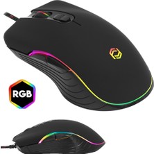 Frisby Gx-20 Pro 10000 Dpı Makrolu Rgb Işıklı Profesyonel Gaming Oyuncu Mouse