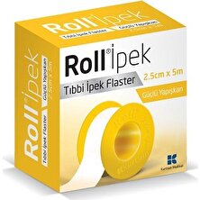 Roll Ipek 2.5x5 M Tıbbi Flaster Çinko Oksitli Kauçuk Yapışkanlı