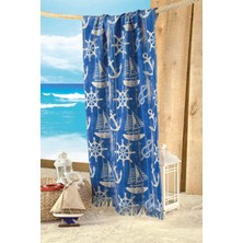 Maxstyle Anchor Kadife Plaj Havlusu 70X160 cm