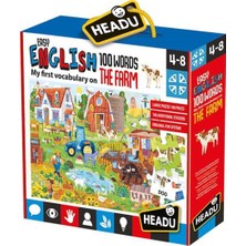 Headu 100 Ingilizce Kelimeli Puzzle - Çiftlik