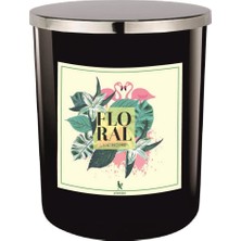 Lyn Home Siyah Bardak Mum Bahar Serisi