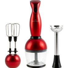 Karaca Pro-midi 3lü Blender Set Redgold