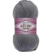 Nako Alize Cotton Gold 87 Kömür Grisi