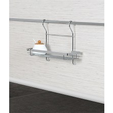 Starax Klasik Tek Küçük Raflı Havluluk S4003