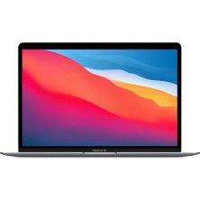 Apple MacBook Air M1 Çip 8GB 256GB SSD macOS 13" QHD Taşınabilir Bilgisayar Uzay Grisi MGN63TU/A